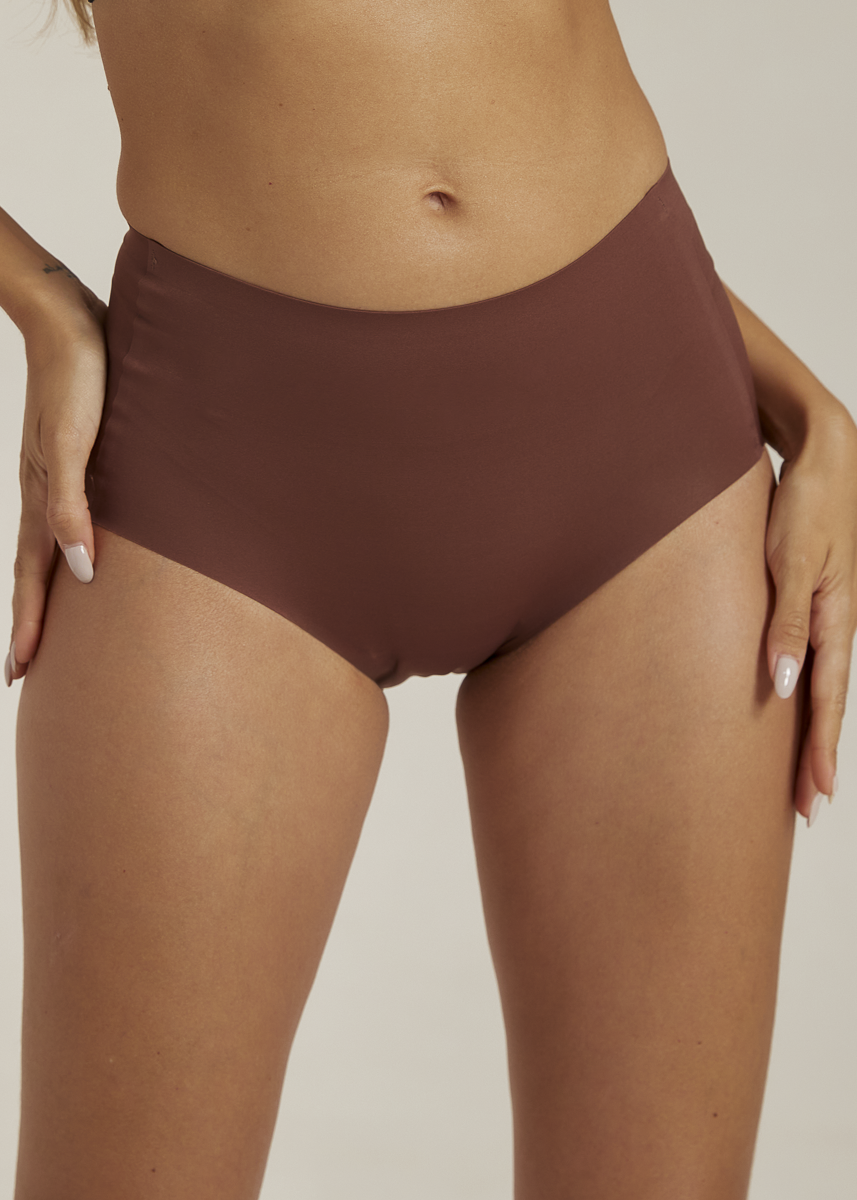 Femifemme Invisible Highwaist Maxi Trusser Velvet Chocolate