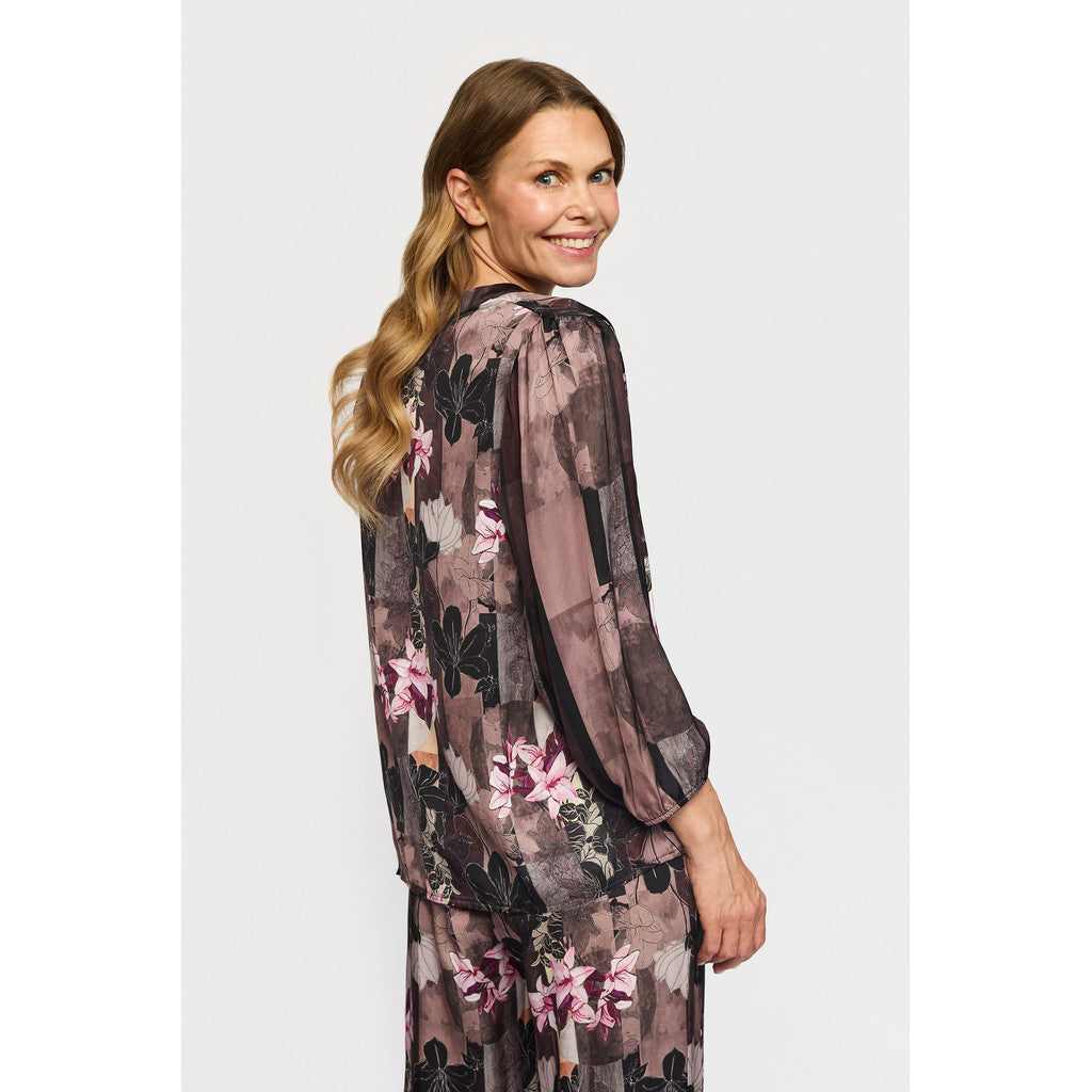 2 Biz Janne Bluse Grape Rosa