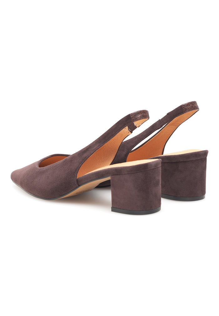 WODEN Julia S Pump Chocolate Brun