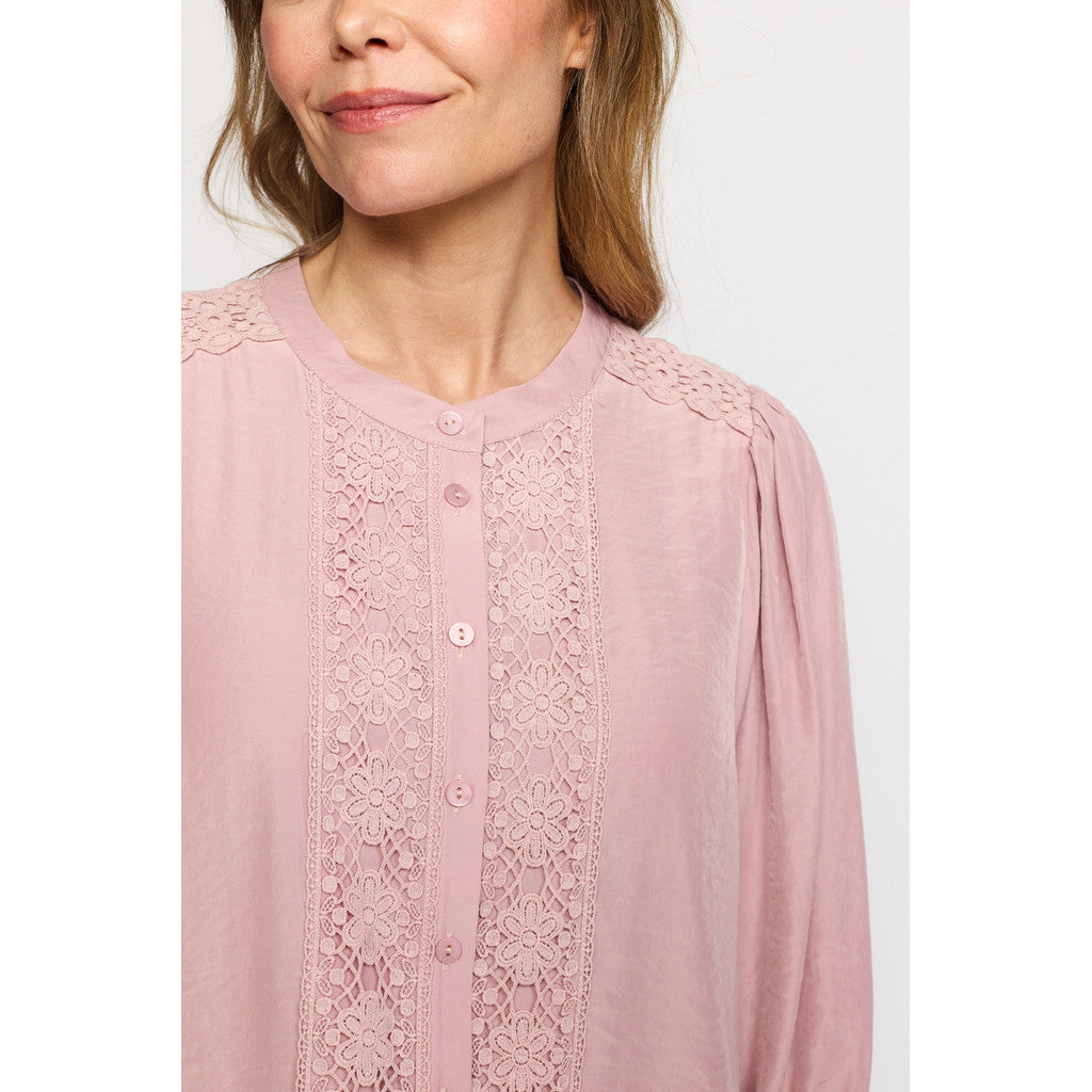 2 Biz Karoline Skjorte Rosa