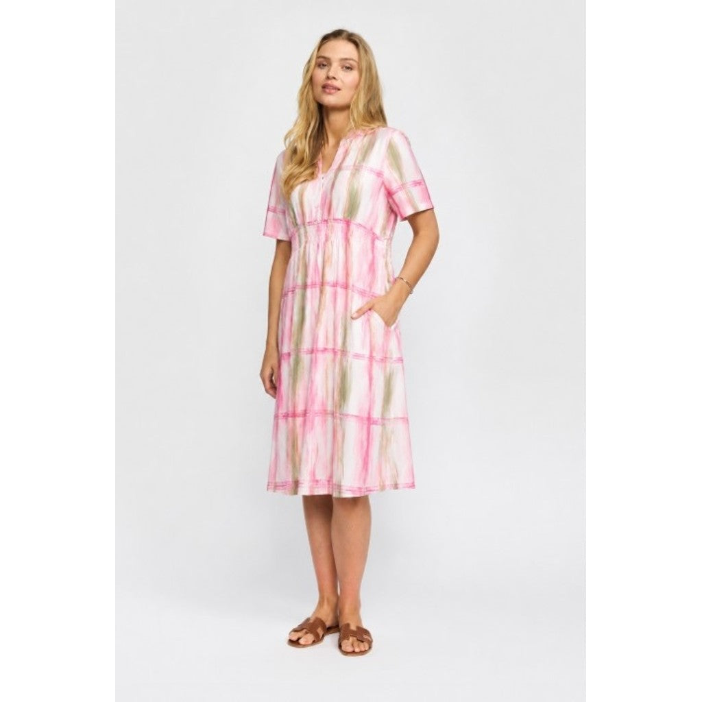 2 Biz Laila Kjole Felter Pink