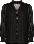 Ofelia Lee Bluse Sort