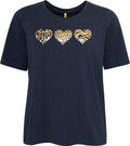 Ofelia Letty T-shirt Navy Blå