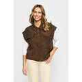 2 Biz LIRA Vest Chocolate Brun