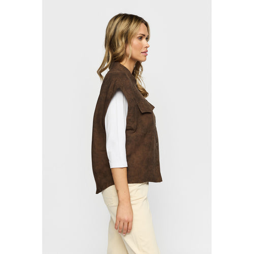 2 Biz LIRA Vest Chocolate Brun
