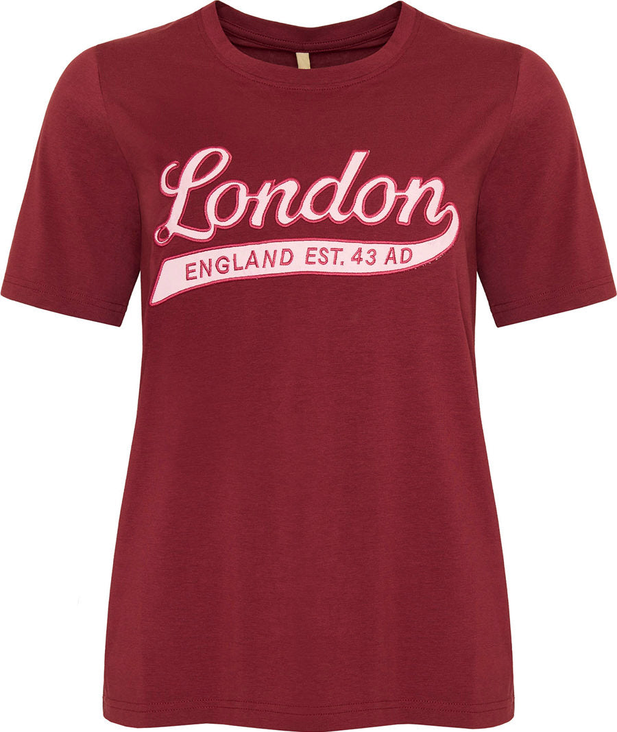 Ofelia London T-shirt Bordeaux