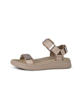 WODEN Line Sandal Silver Mink
