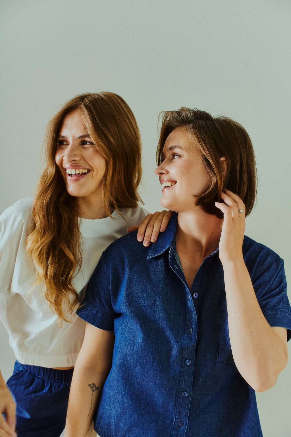 Freequent Esronda Skjorte Denim Mørk Blå