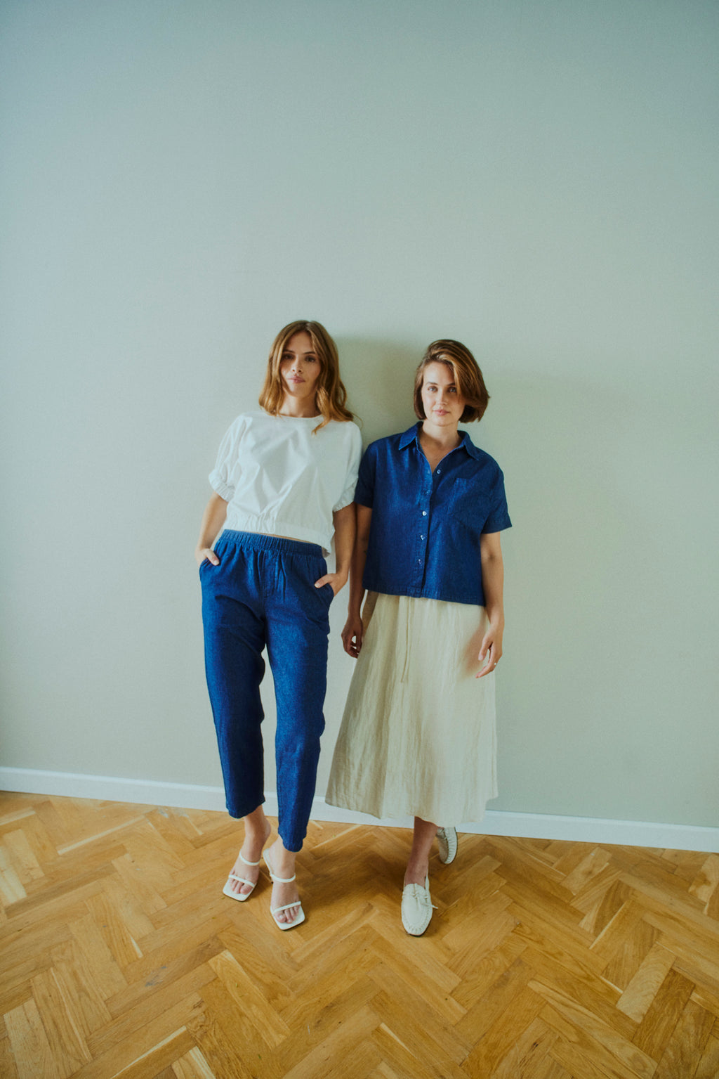 Freequent Esronda Skjorte Denim Mørk Blå