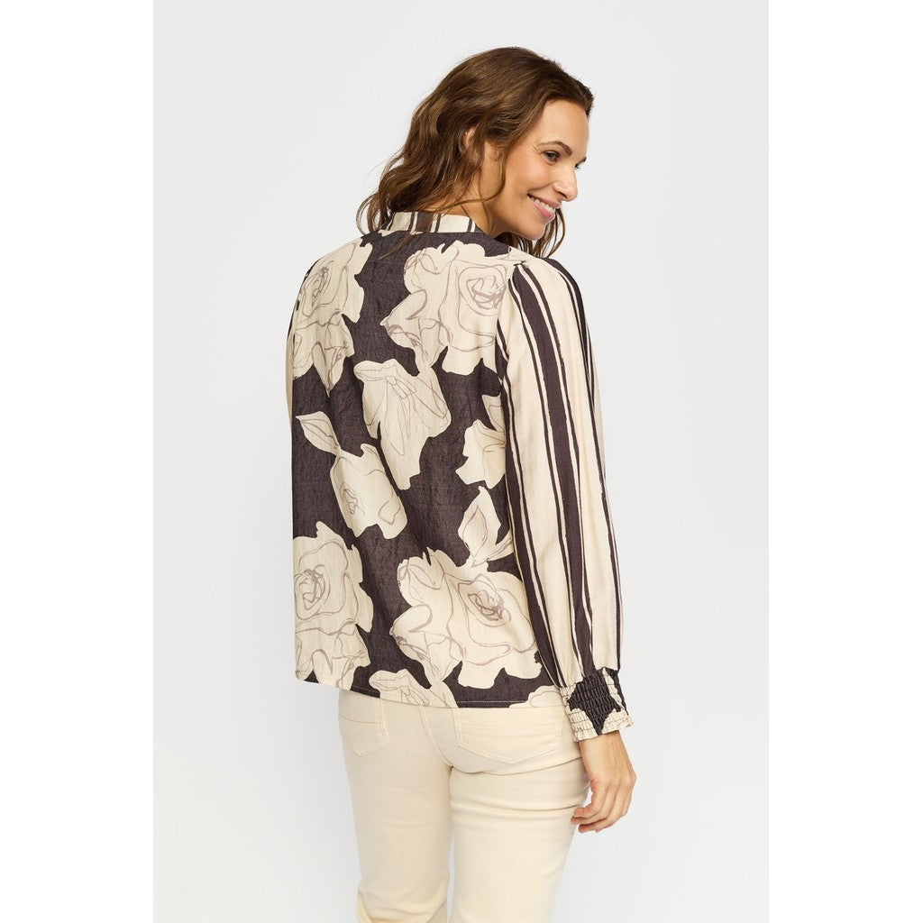 2 Biz Mava Bluse Mørk Brun