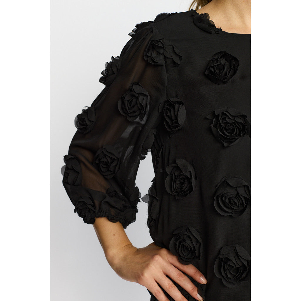 2 Biz Mynte Bluse Sort