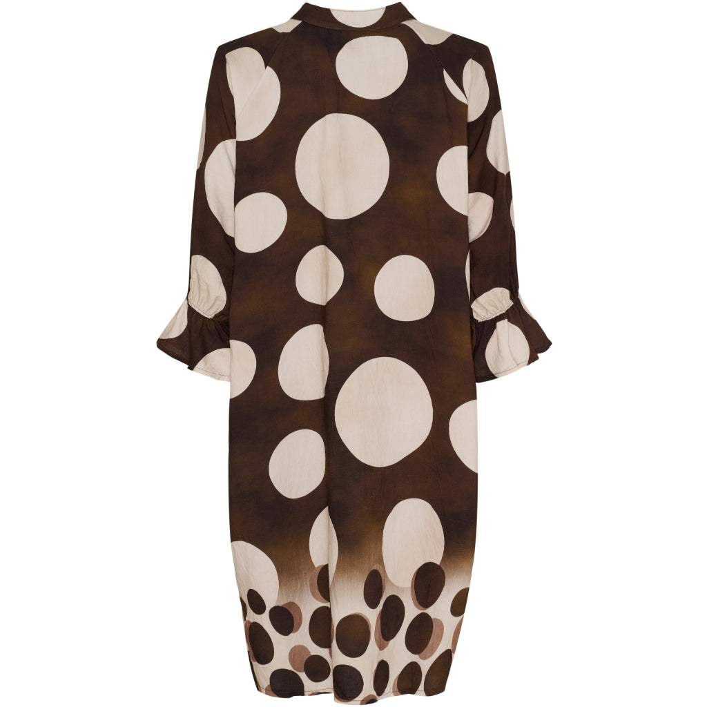 Marta Du Chateau Cypress Kjole Marrone Brun