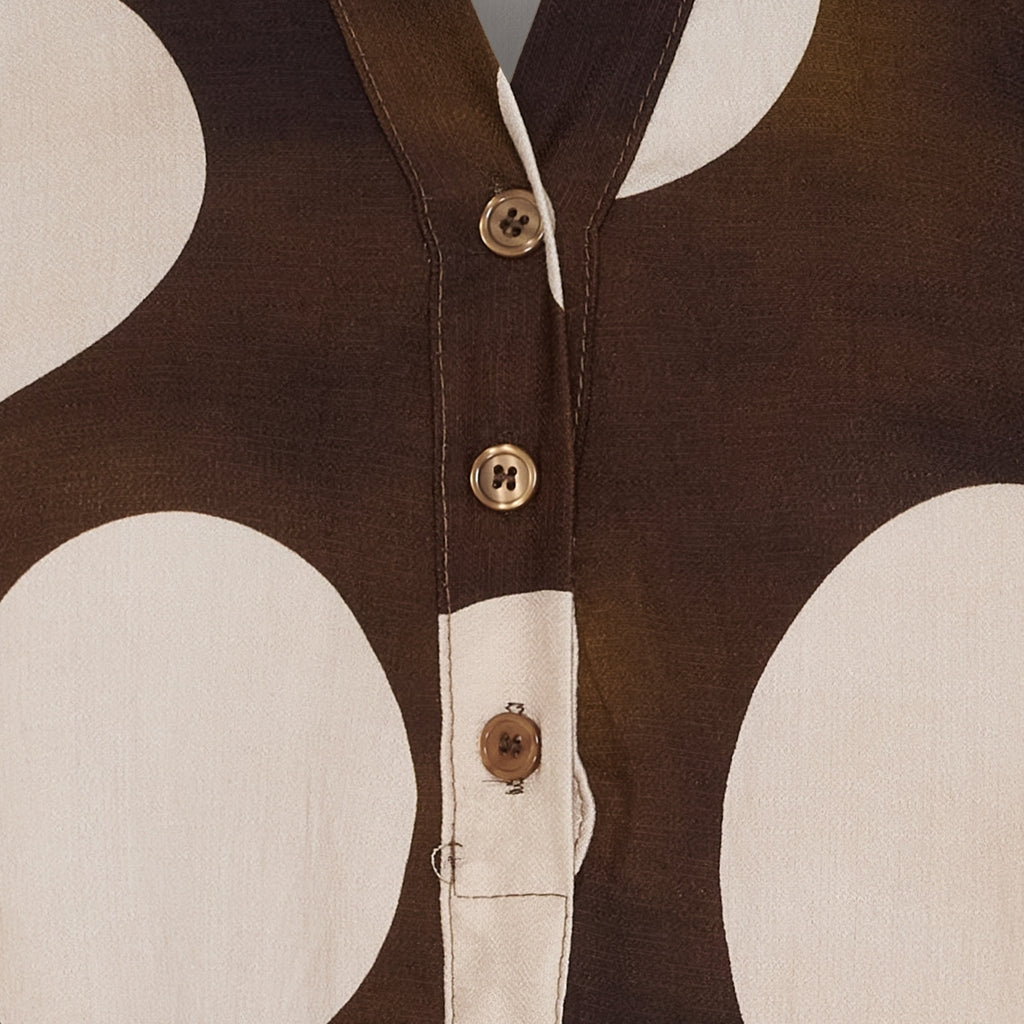 Marta Du Chateau Cypress Kjole Marrone Brun