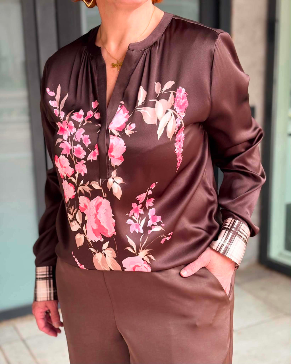 Charlotte Sparre Lola Oui Skjorte Brun