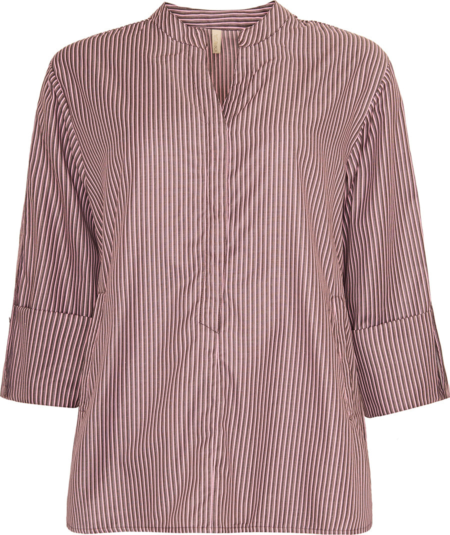 Ofelia Nanet Bluse Stribet Bordeaux