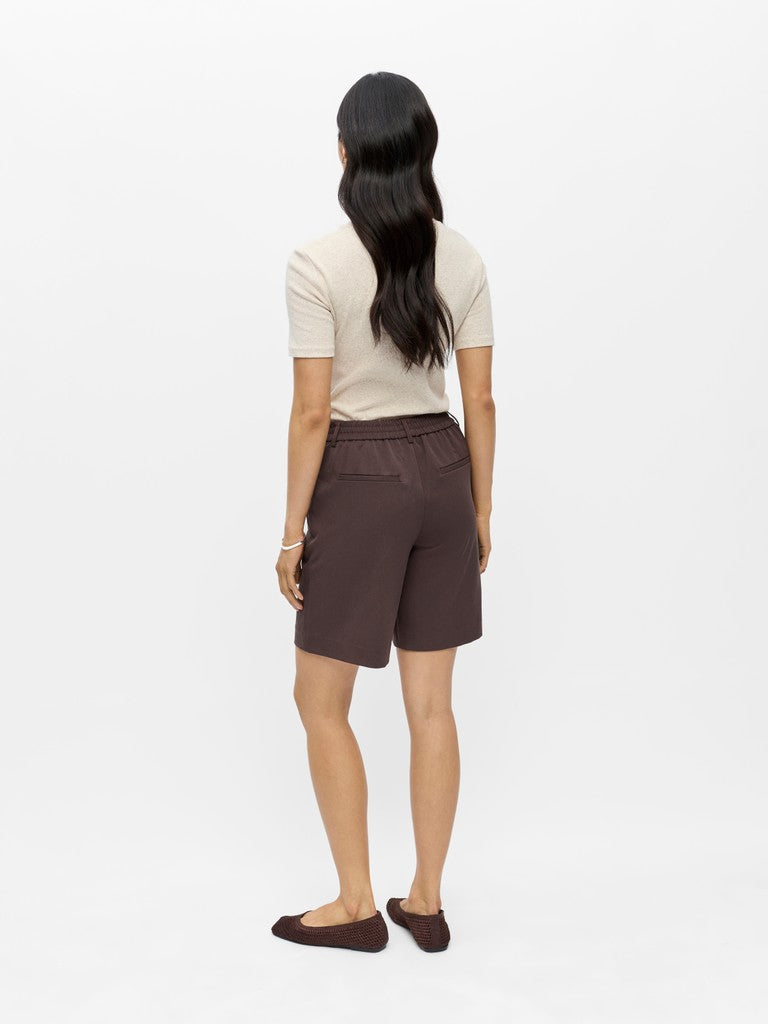 OBJECT LISA Wide Shorts Seal Brun
