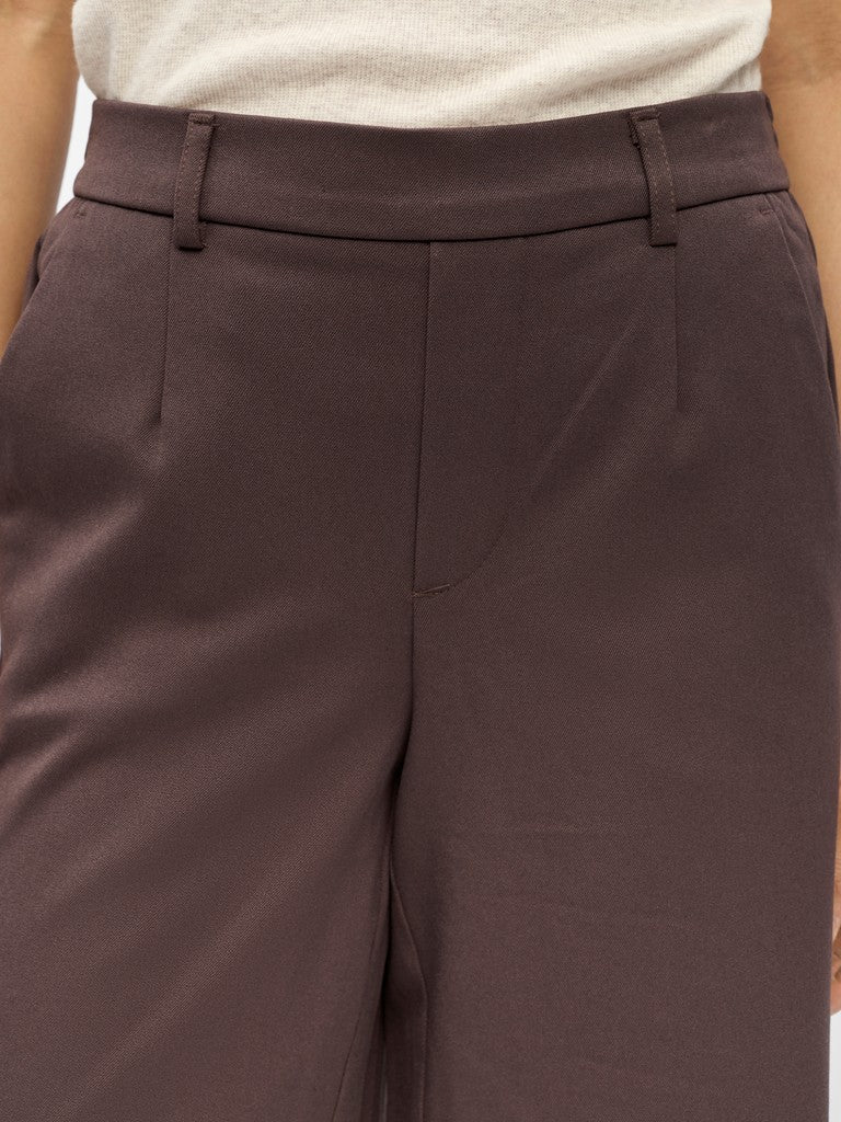OBJECT LISA Wide Shorts Seal Brun