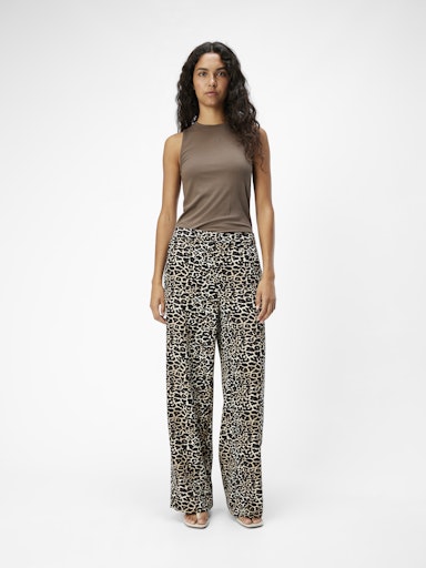 OBJECT ALBA LISA Wide Buks Humus Leopard Brun
