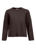 OBJECT REYNARD Pullover O-Neck Seal Brun