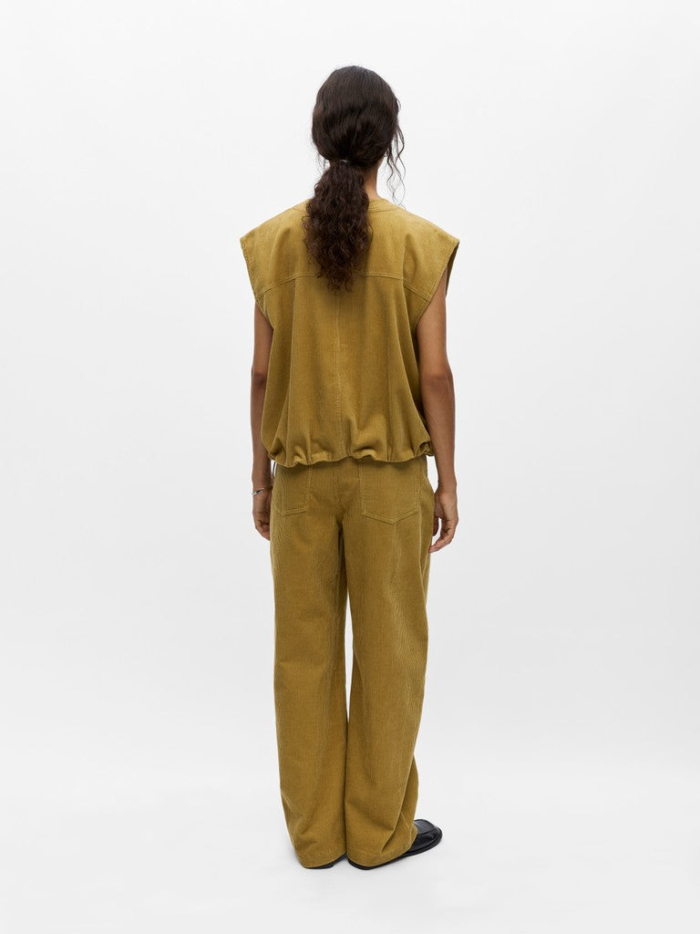 OBJECT PELLA Vest Fennel Seed Gulbrun
