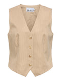 OBJECT LISA Vest Kort Humus Seal Brun