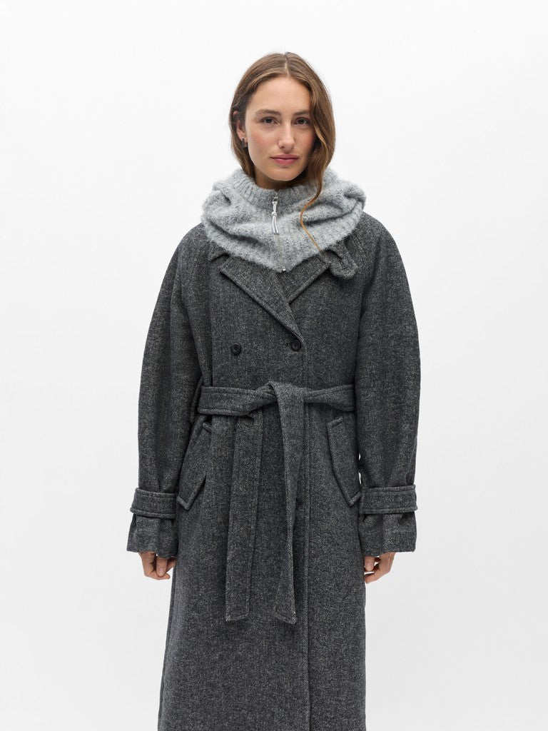 OBJECT MILU Balaclava Lys Grå Melange  Onesize