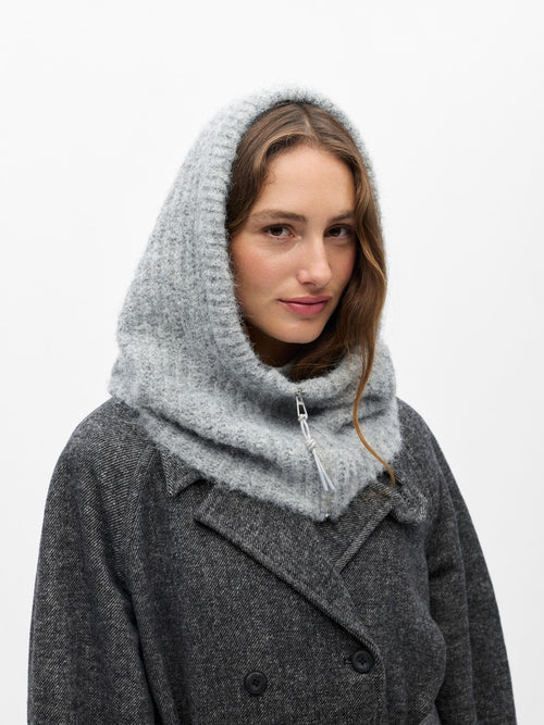 OBJECT MILU Balaclava Lys Grå Melange  Onesize