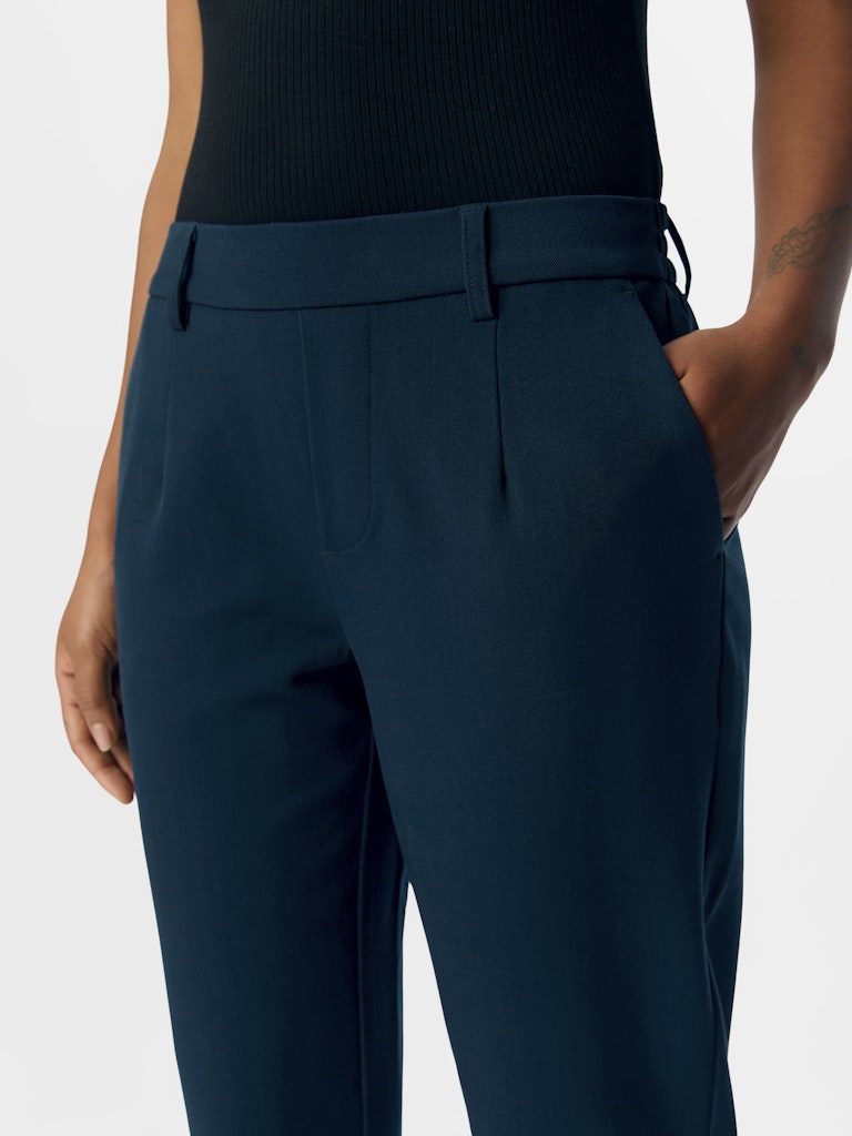 OBJECT LISA Slim Buks Sky Captain Mørkeblå