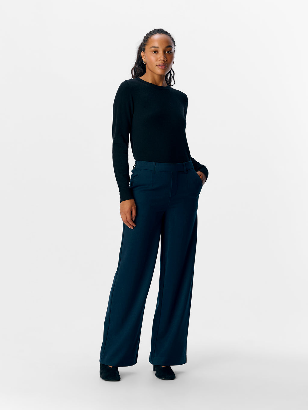 OBJECT LISA Wide Buks Sky Captain Mørkeblå