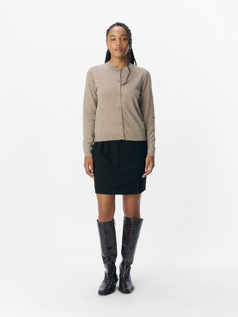 OBJECT LISA Mini Nederdel Sort