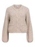 OBJECT SAGGIA Cardigan Strik Melange Humus