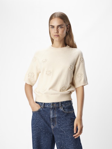 OBJECT LANLEY RUBIN Pullover Kortærmet Sand