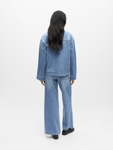 OBJECT OBROSIE Denim Jakke Lys Blå