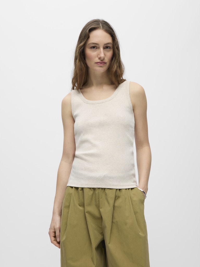 OBJECT Moli Sli Tank Top Hvid