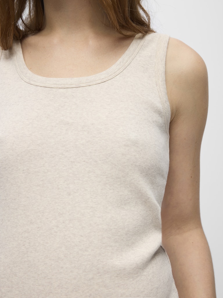 OBJECT Moli Sli Tank Top Hvid