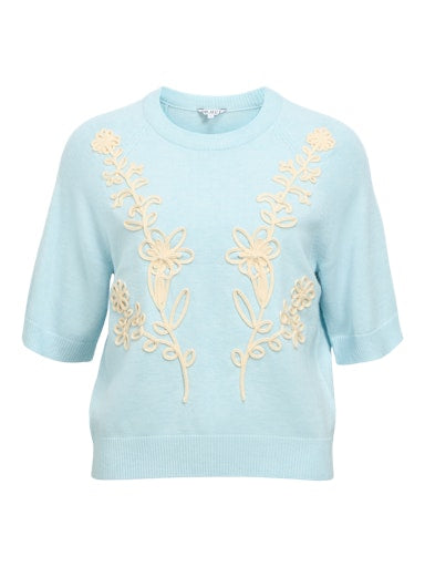 OBJECT LANLEY RUBIN Pullover Kortærmet Winter Sky Blå