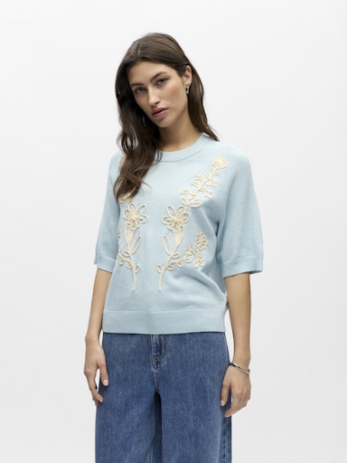 OBJECT LANLEY RUBIN Pullover Kortærmet Winter Sky Blå