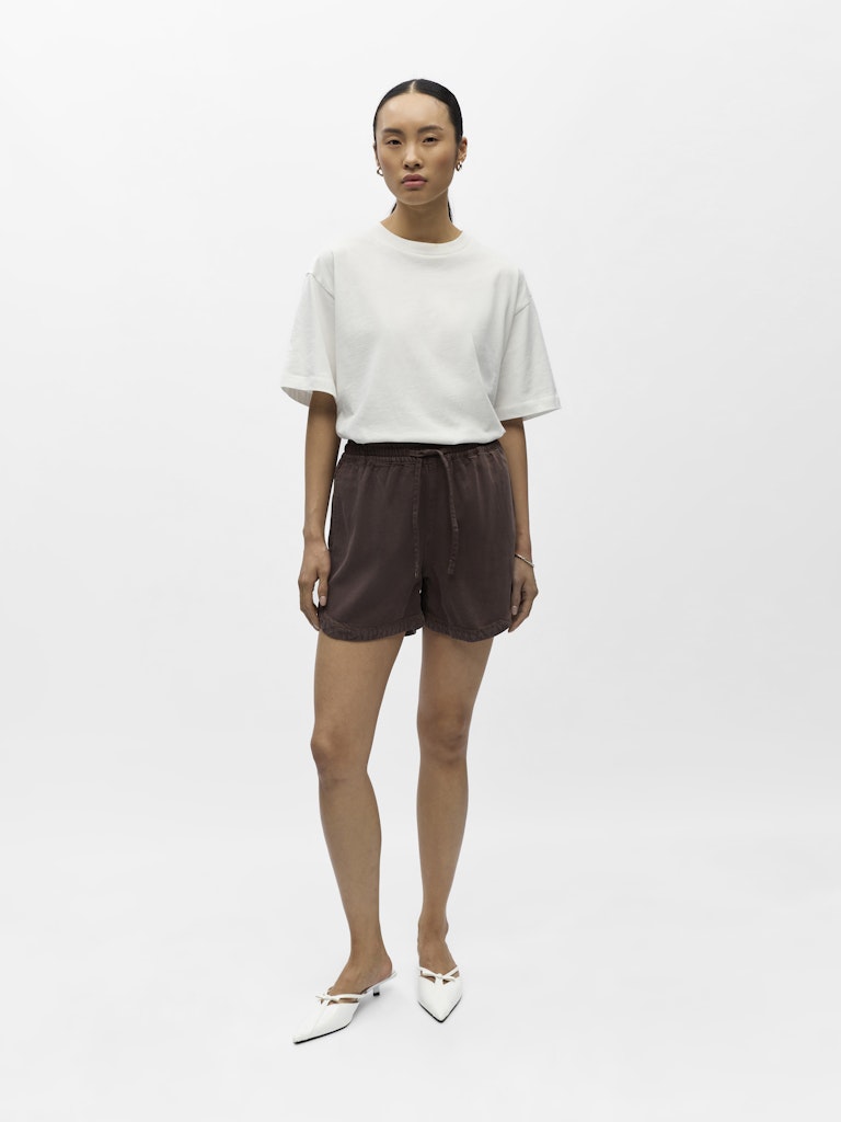 OBJECT Frame Shorts Seal Brun