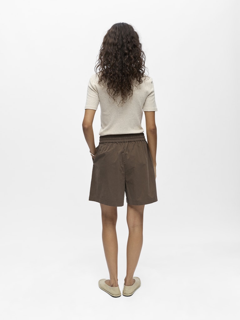 OBJECT Berta MW Shorts Seal Brun