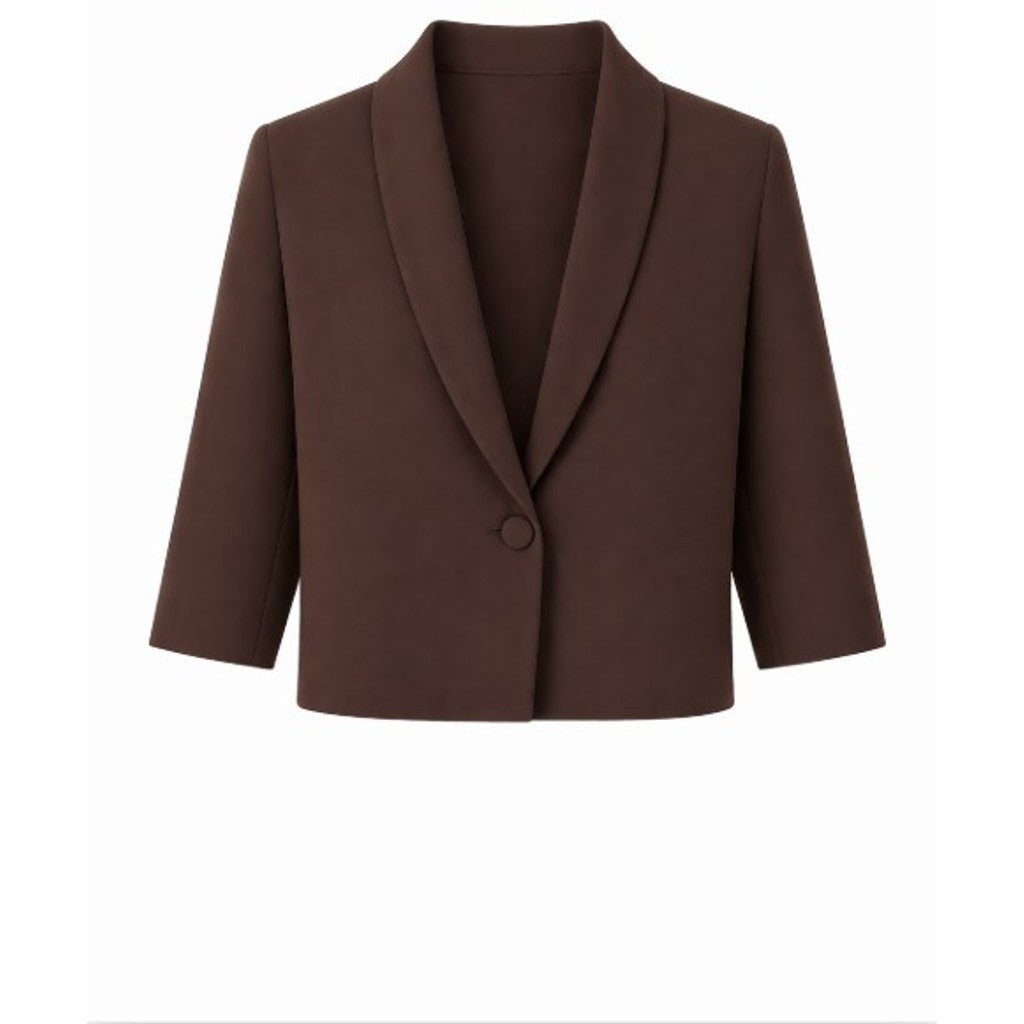 2 Biz Oda Jakke Brun