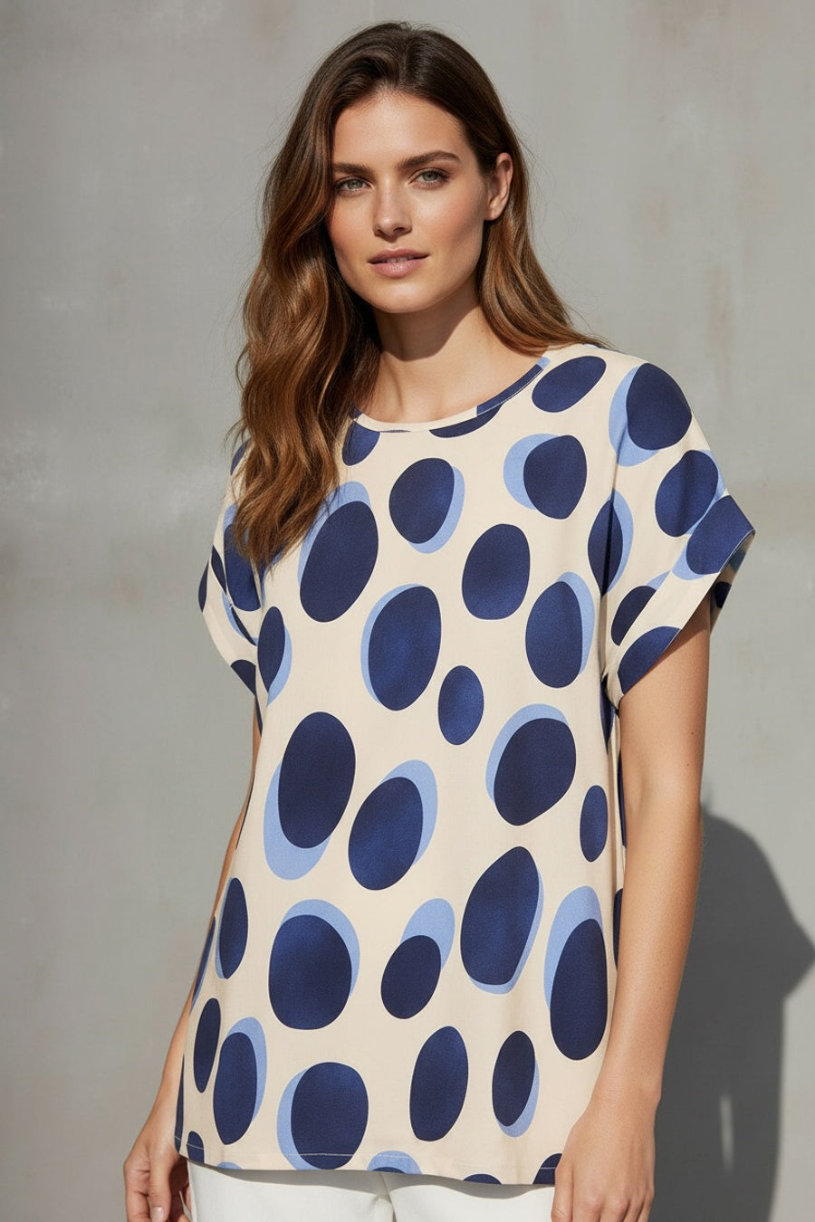 Ofelia Odette Bluse Blå