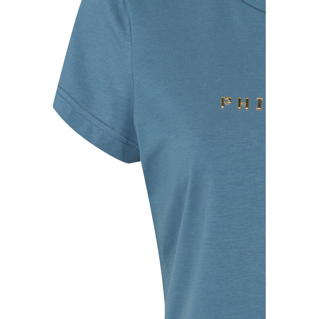 PBO Philosopher T-shirt Stone Blå
