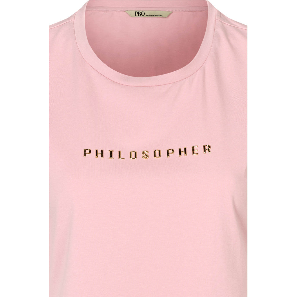PBO Philosopher T-shirt Kortærmet Dusty Rosa