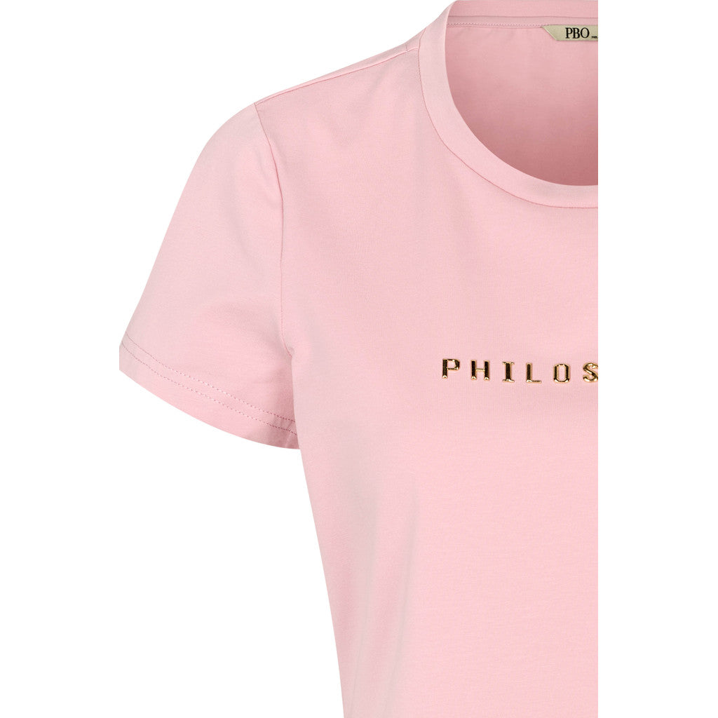 PBO Philosopher T-shirt Kortærmet Dusty Rosa