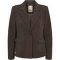 PBO Comfort Verato Kort Blazer Smoke Brun