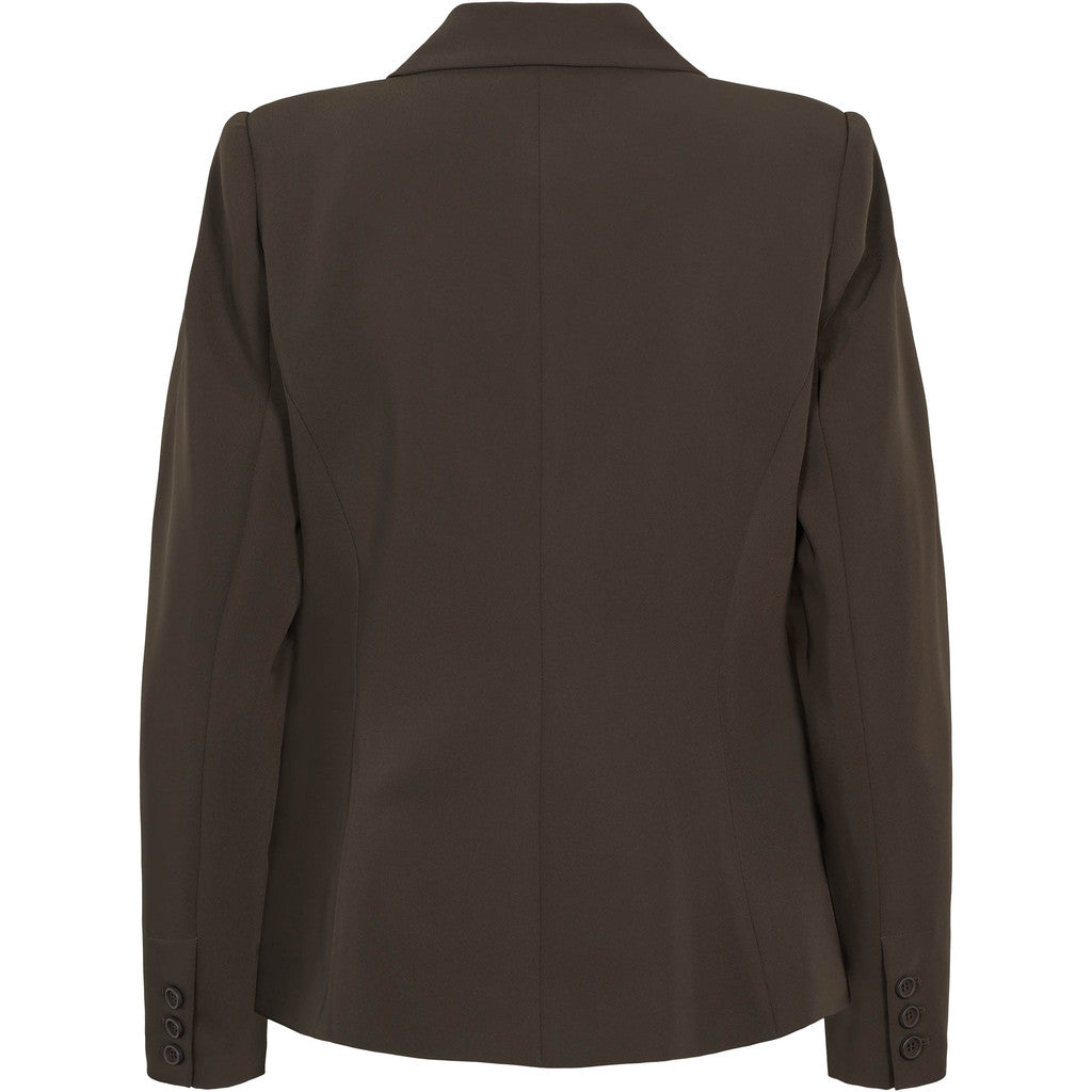 PBO Comfort Verato Kort Blazer Smoke Brun