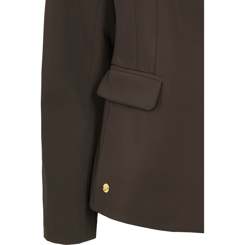 PBO Comfort Verato Kort Blazer Smoke Brun