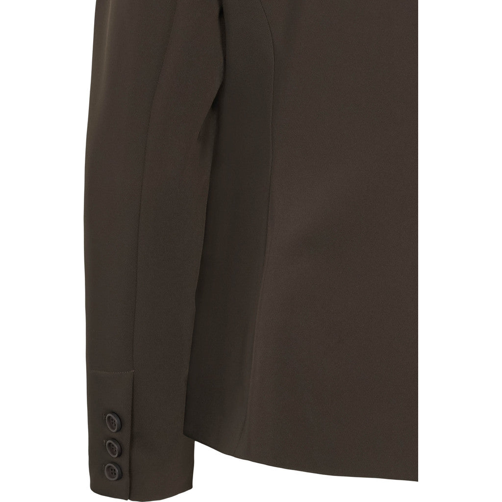 PBO Comfort Verato Kort Blazer Smoke Brun