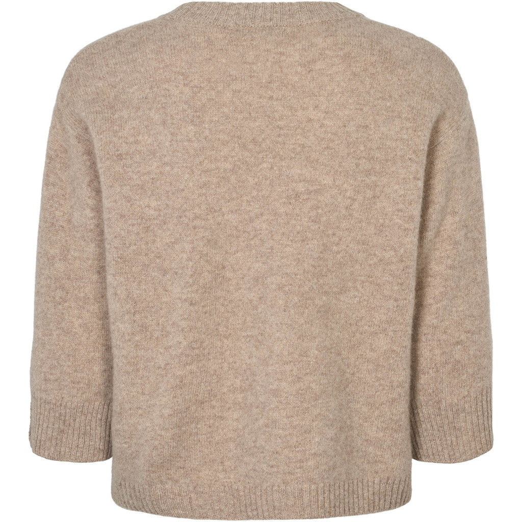 PBO Joba Strik Sweater Sandstone Sand