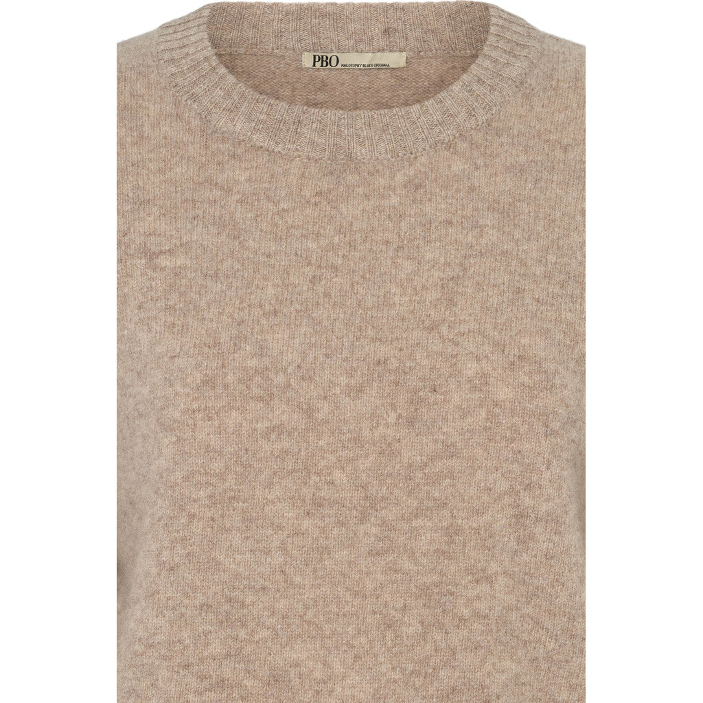 PBO Joba Strik Sweater Sandstone Sand